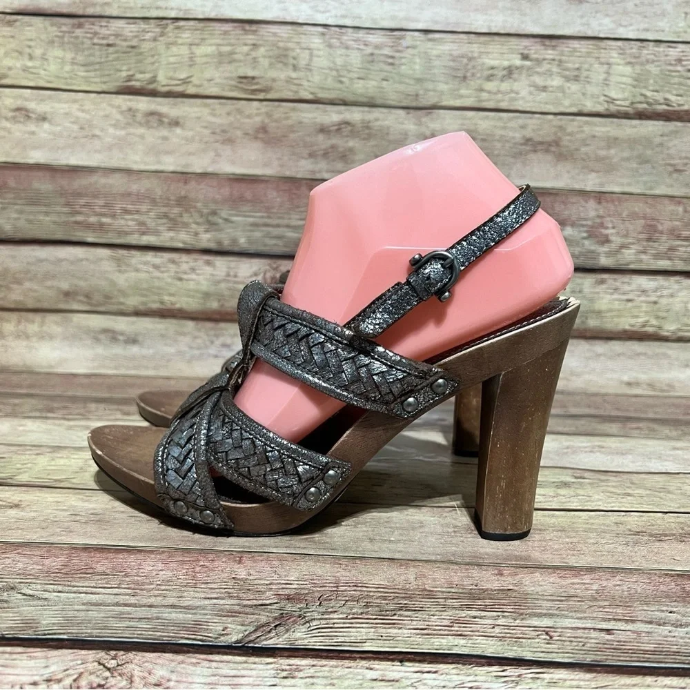 Frye Dolly Woven Heels